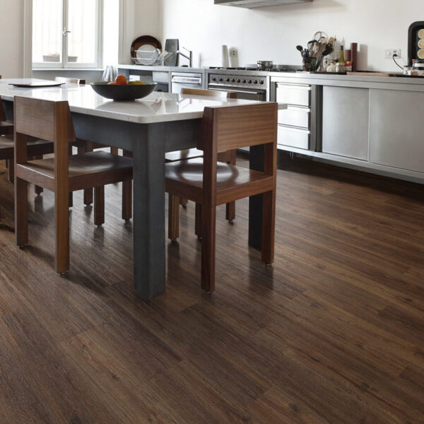 dark wood effect lvt flooring