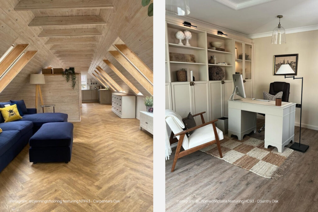 Modern Farmhouse Wood LVT Flooring